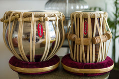 MAHARAJA MUSICALS Student Tabla - Steel Bayan - Sheesham Dayan - IB