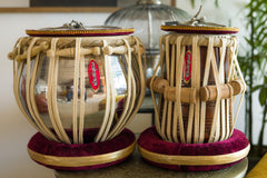 MAHARAJA MUSICALS Student Tabla - Steel Bayan - Sheesham Dayan - IB