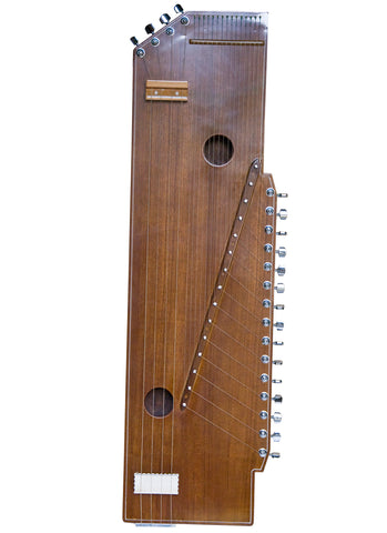 Monoj K Sardar MKS Sur Tanpura (Swarmandal+Tanpura 2 in 1) - 4 Strings - 36 Inches - Natural - Tun Wood (SM-DIC)