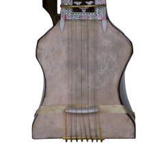 Kanai Lal & Sons Dilruba, Concert Quality, Special Horse Hair Bow, Fiber Case, Extra Strings Set, Rosin, Special Dillruba (SM-DDD)