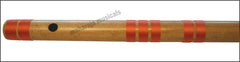 MAHARAJA MUSICALS Flutes - Bansuri D Natural Base 33.5 inches - CFC