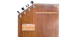 Monoj K Sardar MKS Sur Tanpura (Swarmandal+Tanpura 2 in 1) - 4 Strings - 36 Inches - Natural - Tun Wood (SM-DIC)