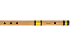 Bansuri Indian Flute, Sarfuddin, Scale G Natural Bass 25.5 Inches, Concert Quality, Indian Bansuri Bamboo Flute, Perfectly Tuned, Hindustani Bansuri, Includes Nylon Pipe Bag (SM-DGC)