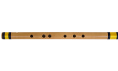Bansuri Indian Flute, Sarfuddin, Scale G Natural Bass 25.5 Inches, Concert Quality, Indian Bansuri Bamboo Flute, Perfectly Tuned, Hindustani Bansuri, Includes Nylon Pipe Bag (SM-DGC)