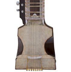 Monoj K Sardar Dilruba, Concert Quality, Special Horse Hair Bow, Fiber Case, Extra Strings Set, Rosin, Special MKS Dillruba (SM-AFD)