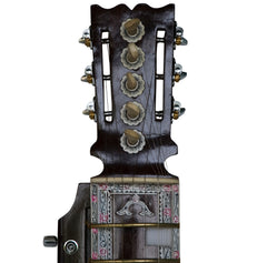 Kanai Lal & Sons Dilruba, Concert Quality, Special Horse Hair Bow, Fiber Case, Extra Strings Set, Rosin, Special Dillruba (SM-DDD)