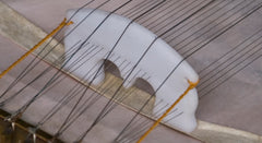 Kanai Lal & Sons Dilruba, Concert Quality, Special Horse Hair Bow, Fiber Case, Extra Strings Set, Rosin, Special Dillruba (SM-DDD)