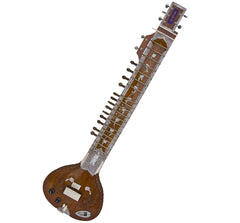 MAHARAJA MUSICALS Studio Electric Sitar - MKS Tuning - Vol. & Tone - AAH