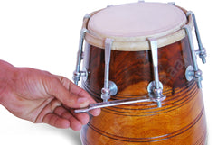 MAHARAJA MUSICALS Sheesham Dholak- Bolt Tuned - Wedding Dholki - ABI