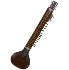 MAHARAJA MUSICALS Studio Electric Sitar - Flower Design - Indian Guitar - ACH