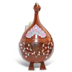 MAHARAJA MUSICALS Taus - Designer Peacock Instrument - Tun Wood - AJB