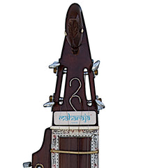 Maharaja Musicals Peacock Dilruba, Pick-up/Audio-Out, Geared Tuning Pegs, Horse Hair Bow, Rosin, Extra String Set, Nylon Bag (SM-AJI)
