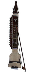 Maharaja Musicals Peacock Dilruba, Pick-up/Audio-Out, Geared Tuning Pegs, Horse Hair Bow, Rosin, Extra String Set, Nylon Bag (SM-AJI)