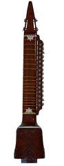 Maharaja Musicals Peacock Dilruba, Pick-up/Audio-Out, Geared Tuning Pegs, Horse Hair Bow, Rosin, Extra String Set, Nylon Bag (SM-AJI)