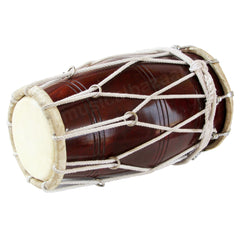 MAHARAJA MUSICALS Special Dholak - Sheesham Wood - Rope Tuned - BBC