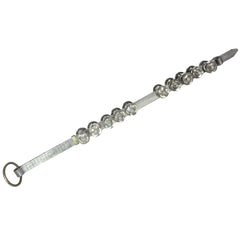 MAHARAJA MUSICALS Steel Chimta - Musical Fire Tongs - With 20 Jingles - BJA