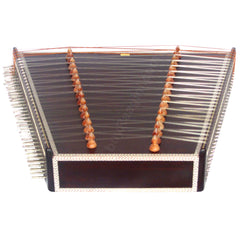 PALOMA Indian Santoor/Santur Professional - Solid Wood - 31 Notes - 93 Strings (SM-BJG)