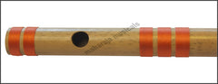 MAHARAJA MUSICALS Flutes - Bansuri A Natural Medium 11 inches - CEB