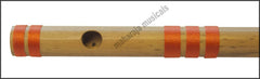MAHARAJA MUSICALS Flutes - Bansuri B Natural Medium 10 inches - CEF