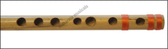 MAHARAJA MUSICALS Flutes - Bansuri B Natural Medium 10 inches - CEF