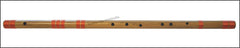 MAHARAJA MUSICALS Flutes - Bansuri C Natural Base 35 inches - CEG