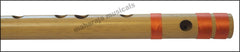 MAHARAJA MUSICALS Flutes - Bansuri D Natural Medium 17 inches - CFD