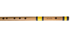 Indian Bansuri Flute, Sarfuddin, Scale C Natural Bass 35 Inches, Includes Nylon Pipe Bag, Precisely Tuned, Hindustani Bansuri - Concert Quality Bamboo Flute (PDI-DEG)