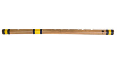 Indian Bansuri Flute, Sarfuddin, Scale C Natural Bass 35 Inches, Includes Nylon Pipe Bag, Precisely Tuned, Hindustani Bansuri - Concert Quality Bamboo Flute (PDI-DEG)