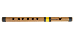 Sarfuddin Bansuri, Bamboo Flute, Scale C Sharp Small 9 Inches, Concert Quality, Includes Nylon Bag, Indian Bamboo Flute, Professional Hindustani Bansuri(SM-DFB)