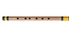 Bansuri Professional, Sarfuddin, Scale E Natural Bass 29.5 Inches, Indian Bamboo Flute, Concert Quality, Tuned, Includes Nylon Pipe Bag, Hindustani Bansuri Flute Indian (SM-DFG)