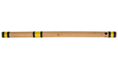 Sarfuddin Flutes, Finest Indian Bansuri, Scale E Natural Medium 16 Inches, Concert Quality, Bamboo Flute, Includes Nylon Pipe Bag, Professional Bansuri Hindustani, Correctly Tuned (SM-DFH)