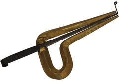 MAHARAJA MUSICALS Brass Morchang - Rajasthani Instrument - Nice Sound - EDH