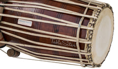 MAHARAJA MUSICALS Pakhawaj - Sheesham Wood - Rope Tuned - North Indian - EG