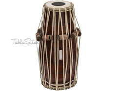 MAHARAJA MUSICALS Pakhawaj - Sheesham Wood - Rope Tuned - North Indian - EG