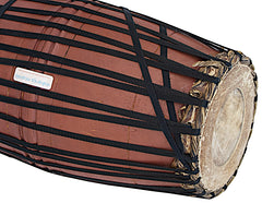 Maharaja Musicals Mridangam, Jack Fruit Wood, In USA, South Indian Mridangam Drum, Strap-tuned, Tuneable To D Sharp, Drumhead Covers, Nylon Bag, Mridanga /Mridangam Instrument (SM-DBA)