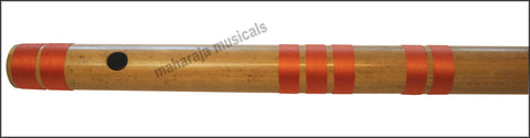 MAHARAJA MUSICALS Flutes - Bansuri D Natural Base 33.5 inches - CFC