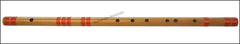 MAHARAJA MUSICALS Flutes - Bansuri E Natural Medium 16 inches - CFH