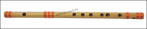 MAHARAJA MUSICALS Flutes - Bansuri F Natural Medium 14 inches - CGJ