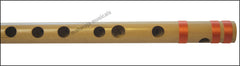 MAHARAJA MUSICALS Flutes - Bansuri F Natural Medium 14 inches - CGJ