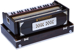 MONOJ K SARDAR (MKS) Folding Harmonium - 9 Stop - Walnut Color - BDC