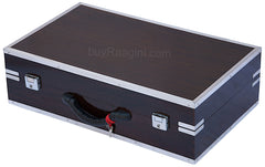 MONOJ K SARDAR (MKS) Folding Harmonium - 9 Stop - Walnut Color - BDC