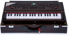 MONOJ K SARDAR (MKS) Folding Harmonium - 9 Stop - Walnut Color - BDC