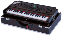MONOJ K SARDAR (MKS) Folding Harmonium - 9 Stop - Walnut Color - BDC
