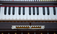 MAHARAJA MUSICALS Premium Calcutta Folding Harmonium - 13 Scale Changer - 4 Reeds -Teak Wood - BDF