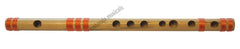 MAHARAJA MUSICALS Flutes - Bansuri B Natural Medium 10 inches - CEF