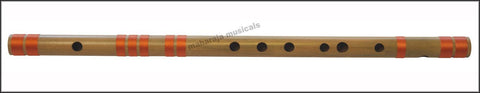 MAHARAJA MUSICALS Flutes - Bansuri C Natural Medium 19 inches - CEH