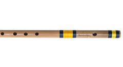 Bansuri Professional, Sarfuddin, Scale E Natural Bass 29.5 Inches, Indian Bamboo Flute, Concert Quality, Tuned, Includes Nylon Pipe Bag, Hindustani Bansuri Flute Indian (SM-DFG)