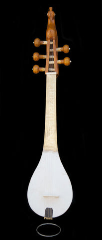 MAHARAJA MUSICALS Veena - Designer Mini Veena - Peacock Neck - EI