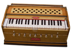 MAHARAJA MUSICALS Harmonium - A440 - 9 Stopper - Natural Color - ABG