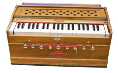 MAHARAJA MUSICALS Harmonium - A440 - Teak Wood - 9 Stopper - GF